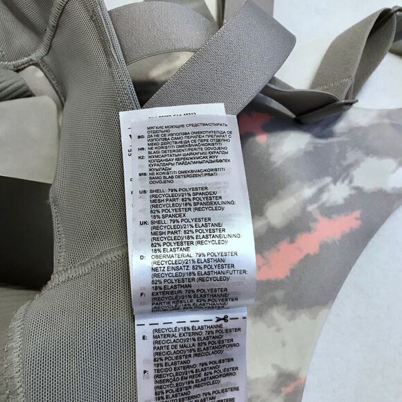 Adidas NWT Aeroready Tye Dye Sports Bra Women S - Picture 16 of 16